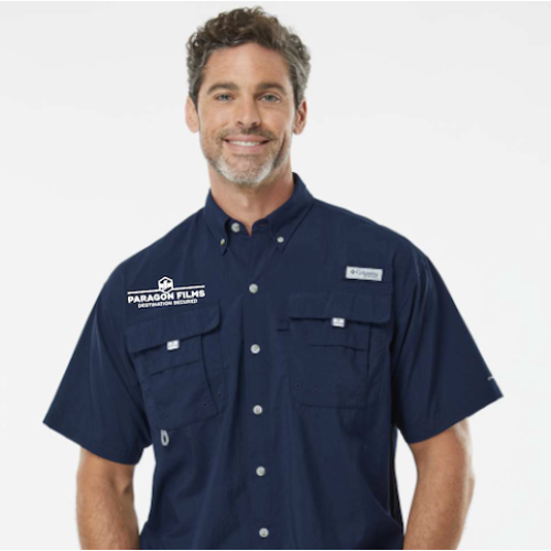 Mens Columbia Short Sleeve Shirt 